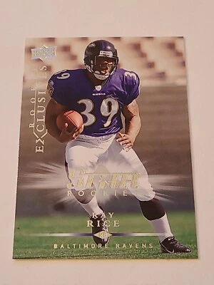 2008 Ray Rice Upper Deck Star Rookie Exclusives RE42 Baltimore Ravens RC - Image 1 of 2