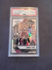 2016-17 Prizm Lebron James Silver Prizm PSA 10 Gem Mint - Lakers Heat Cavs MVP