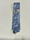 Mens Stacy Adams Blue Box Pattern Tie Hand Made NEW