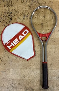 VINTAGE HEAD AMF PROFESSIONAL TENNIS RACQUET w/ cover Racket 4 3/8 Grip - Picture 1 of 18