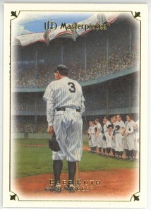 2007 UD Masterpieces Baseball Babe Ruth #2