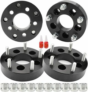 4PC 5x4.5 to 5x5.5 Wheel Adapters 1.5" thick For Jeep Wrangler TJ YJ KJ XJ ZJ MJ - Picture 1 of 10