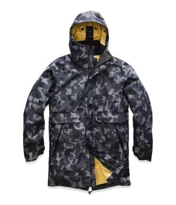 North Face Men's Cryos 3L Big E Mac GTX Jacket - XL/Grey Camo NEW! - Image 1 of 4