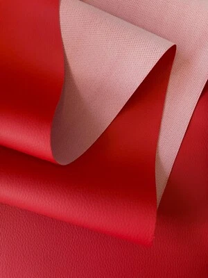 50+ Colors Vinyl Fabric Faux Leather Auto Upholstery 56" Wide Continuous By Yard - Image 1 of 4