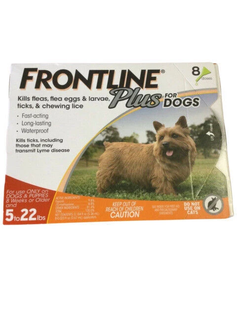 FRONTLINE 00861 Flea and Tick Treatment for 2.26-10kg Dog - 1 Pack