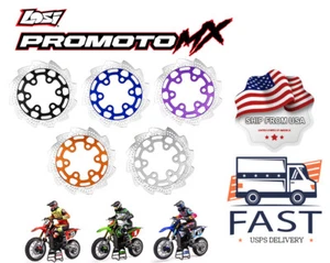 ALLOY REAR 7075 BRAKE DISK LOS262010 FOR LOSI 1/4 PROMOTO MX MOTORCYCLE LOS06002 - Picture 1 of 19
