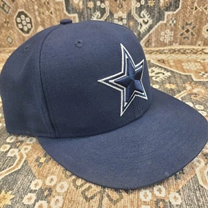 Dallas Cowboys Hut New Era 59Fifty Fitted 7 3/4 NFL Plain Logo Blau - Bild 1 von 8