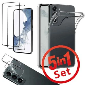 Funda protectora de cámara 9H lámina de vidrio funda de silicona funda protectora funda para móvil - Imagen 1 de 9