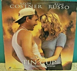 Letter-Box Widescreen "Tin Cup" LaserDisc WB Warner Bros. Costner & Rene Russo - Picture 1 of 10