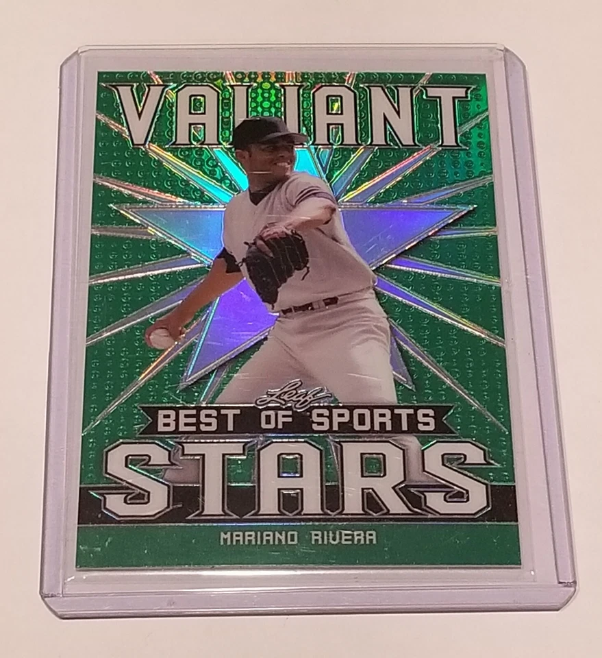 2020 LEAF BEST OF SPORTS VALIANT STARS MARIANO RIVERA /75 Yankees HOF NYY - Image 1 of 2