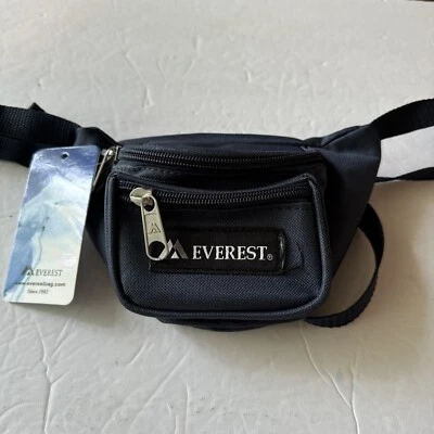 Everest Signature Fanny Pack - Azul Marinho NOVO com etiquetas - Imagem 1 de 4