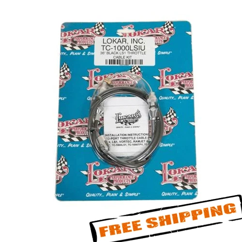 Lokar TC-1000LS1U Hi-Tech LS-1 Throttle Cable - Image 1 of 3