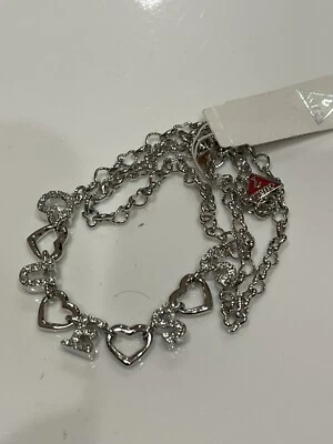 Guess UBN81197 Collar Logo y Corazones Nuevo Foto 1 de 4