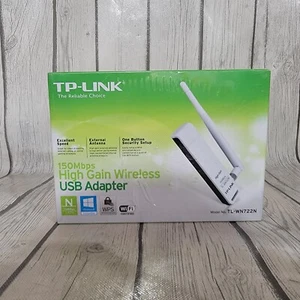 Brand New TP-LINK 150Mbps High Gain Wireless USB Adapter Model TL-WN722N - Picture 1 of 6
