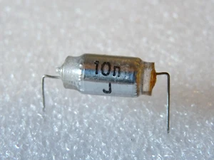 Condensateur polystyrène styroflex 0,01uF 10nF 63V 5% - 2pcs - Imagen 1 de 2
