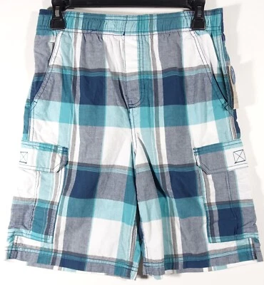 Pantalones Cortos Carga Canyon River Blues Niños Medianos Husky Pull On Cintura Elástica Tejidos Foto 1 de 4