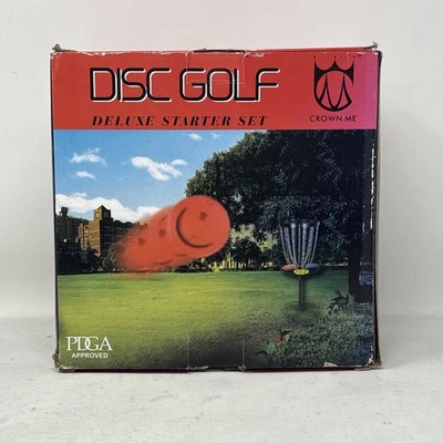 Crown Me Disc Golf Deluxe Starter Set In Box Free Shipping - Image 1 of 4