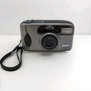 Nikon One Touch Zoom AF 38-70mm 35MM Film Camera Point & Shoot Tested Works Vtg - Picture 1 of 8