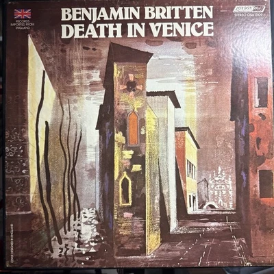 BRITTEN-DEATH IN VENICE-ORIGINAL 1974 LONDON RECORDS 3-LP VINYL BOX SET-USED-UK Foto 1 de 4