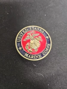 Challenge Coin -US Marine Corps- Battery G THIRD BN 14TH MARINES 2sided - Picture 1 of 2