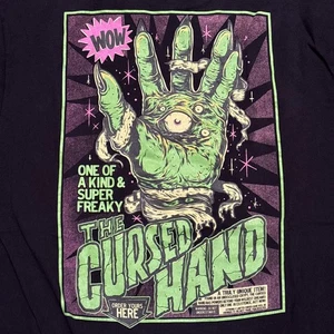 Creature “The Cursed Hand” Skateboard T-Shirt Black Men’s Medium - Picture 1 of 4