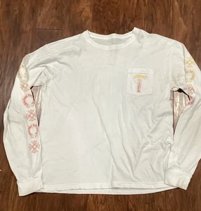 Rarechrome hearts long sleeve mens tee white  size XL  - Picture 1 of 19