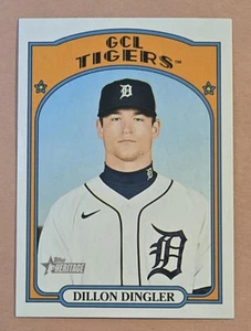 Tarjeta Dillon Dingler 2021 Topps Heritage Minor League Prospect #56 - Imagen 1 de 1