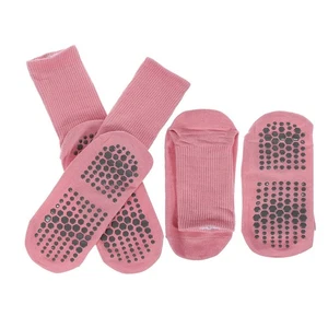  2 Paar Yogasocken Atmungsaktiv Yogasocken Antirutschsocken Pilates Socken für - Bild 1 von 12