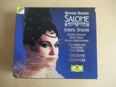 Strauss-Salome-Studer, Rysanek, Terfel, Hiestermann-G. Sinopoli-2er DGG-CD Box - Bild 1 von 4