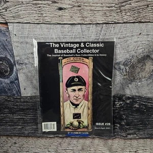 The Vintage & Classic Baseball Collector Magazine VCBC Issue #26 Ty Cobb Vintage - Picture 1 of 9