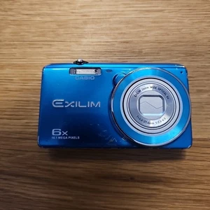 Digitalkamera CASIO Exilim Ex-ZS20 Blau Leicht Abgenutzt Kratzer Cam Getestet  - Bild 1 von 7