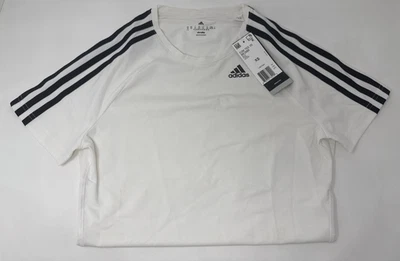 Nueva camiseta deportiva Adidas para mujer diseñada por Climalite 2 movimientos 3 bandas talla: XS Foto 1 de 4