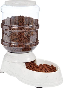 Amazon Basics Gravity Pet Food Feeder for Dogs and Cats, Small, 6-Pound Capacity - Picture 1 of 11