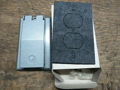 Mulberry 30550 Wet Location Duplex Receptacle Cover Self-Closing Vertical Mount - Image 1 of 2