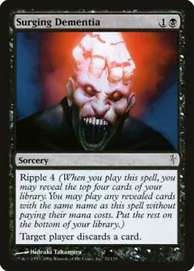 4 Surging Dementia x4 4x - NM/LP - Coldsnap SPARROW MAGIC - Picture 1 of 1