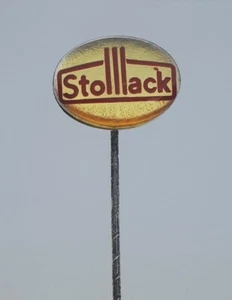 Stolllack DuPont chemical company gunpowder vtg advertising stick pin badge ! - Picture 1 of 2