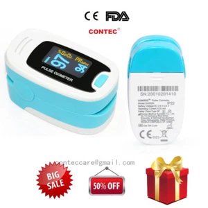 Monitor FDA OLED oxímetro de pulso de dedo pulso de dedo oxígeno en sangre SpO2, CMS50NA - Imagen 1 de 12