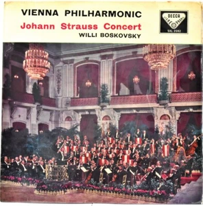 DECCA RECORDS STEREO SXL 2082 UK 1959 ED1 WBG STRAUSS "Concert" Willi BOSKOVSKY - Picture 1 of 5