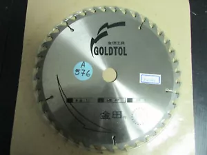 Goldtol Kreissägeblatt HM/CT 250 x 2,2 x 25mm Zähne=40 (A576) - Bild 1 von 3