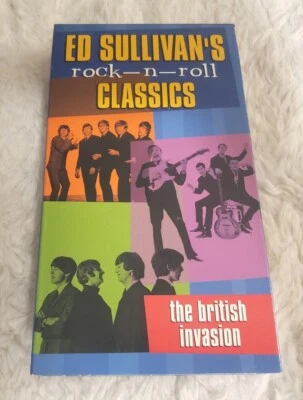 ED SULLIVAN'S ROCK N ROLL CLASSICS The British Invasion VHS 2000 Time Life Video - Image 1 of 4