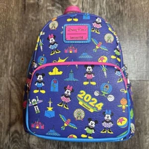 Loungefly Mickey Mouse and Friends Mini Backpack – Walt Disney World 2024 - Picture 1 of 5
