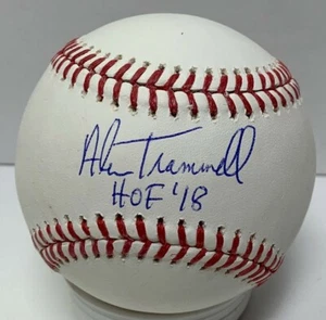 Tigers ALAN TRAMMELL Signed Official MLB Baseball AUTO w/ HOF '18 - JSA - Picture 1 of 1