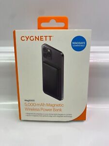  CYGNETT  Magnetic wireless power bank 5K 5000 mAh -MagSafe  - Black