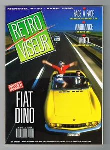 *** RETROVISEUR n° 20 *** 04-1990 // dossier FIAT DINO - DELAHAYE 235 TALBOT T26 - Picture 1 of 2