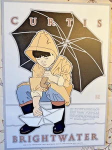 David Lance Goines signed Artist Proof (#142) CURTIS BRIGHTWATER: - Picture 1 of 13