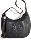 Brighton Ferrara Silvana Shoulder Bag Black Leather