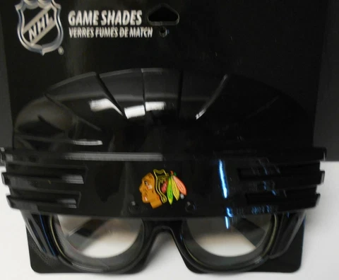 Chicago Blackhawks Game Shades. Hockey Helmet Shaped. Pretty Neat  #X-500/A107 Cover