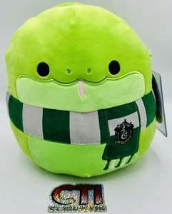 IN MANO - KELLYTOY SQUISHMALLOWS 10" POLLICI X HARRY POTTER - SERPENTE SERPEVERDE - Foto 1 di 2