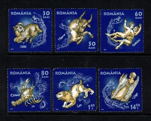 Romania Sc 5263-8 MNH Set of 2011 - Zodiac Signs - HY06 - Picture 1 of 1