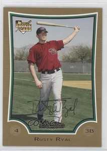 2009 Bowman Draft Gold Rusty Ryal #BDP8 Rookie RC